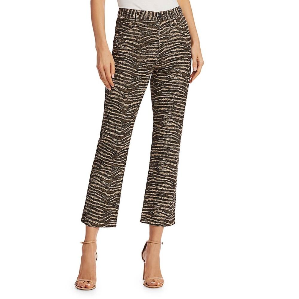 NWT New with tags Joie Sharma Animal Print High Rise Ankle Pants Size 24